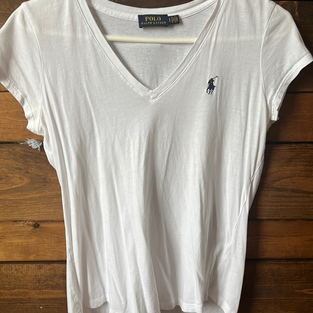 White polo shirt